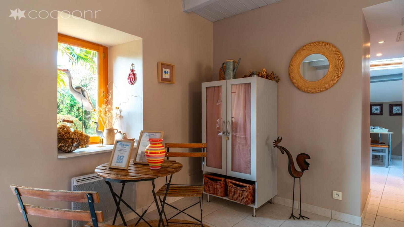 La Libellule - Charmante Maison Avec Jardin A Séné Dış mekan fotoğraf